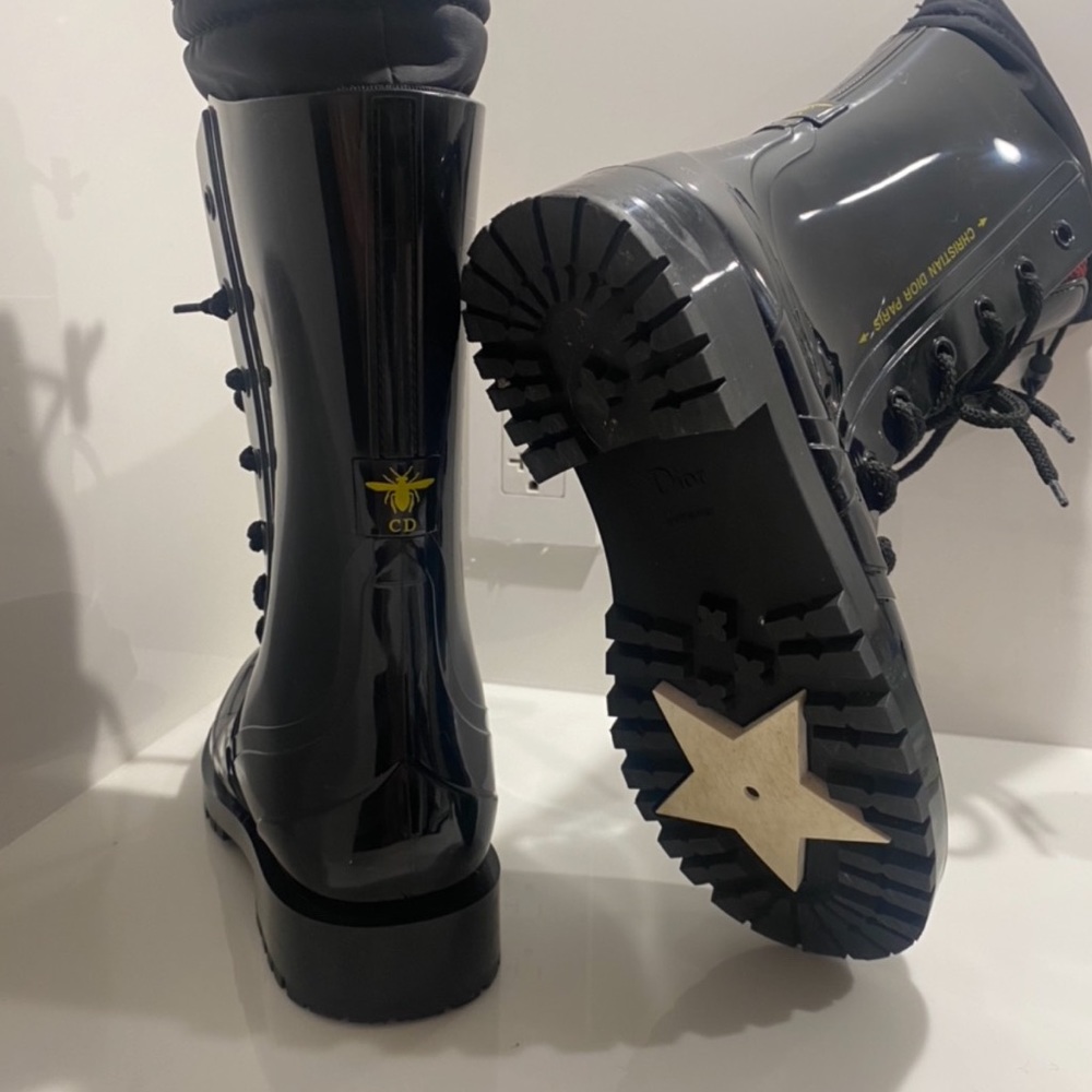 Dior Rain boots. Super rare, women size 7